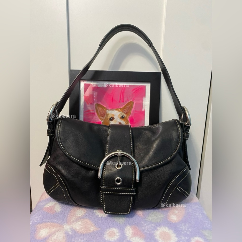 Coach Vintage 2005 mini soho buckle black